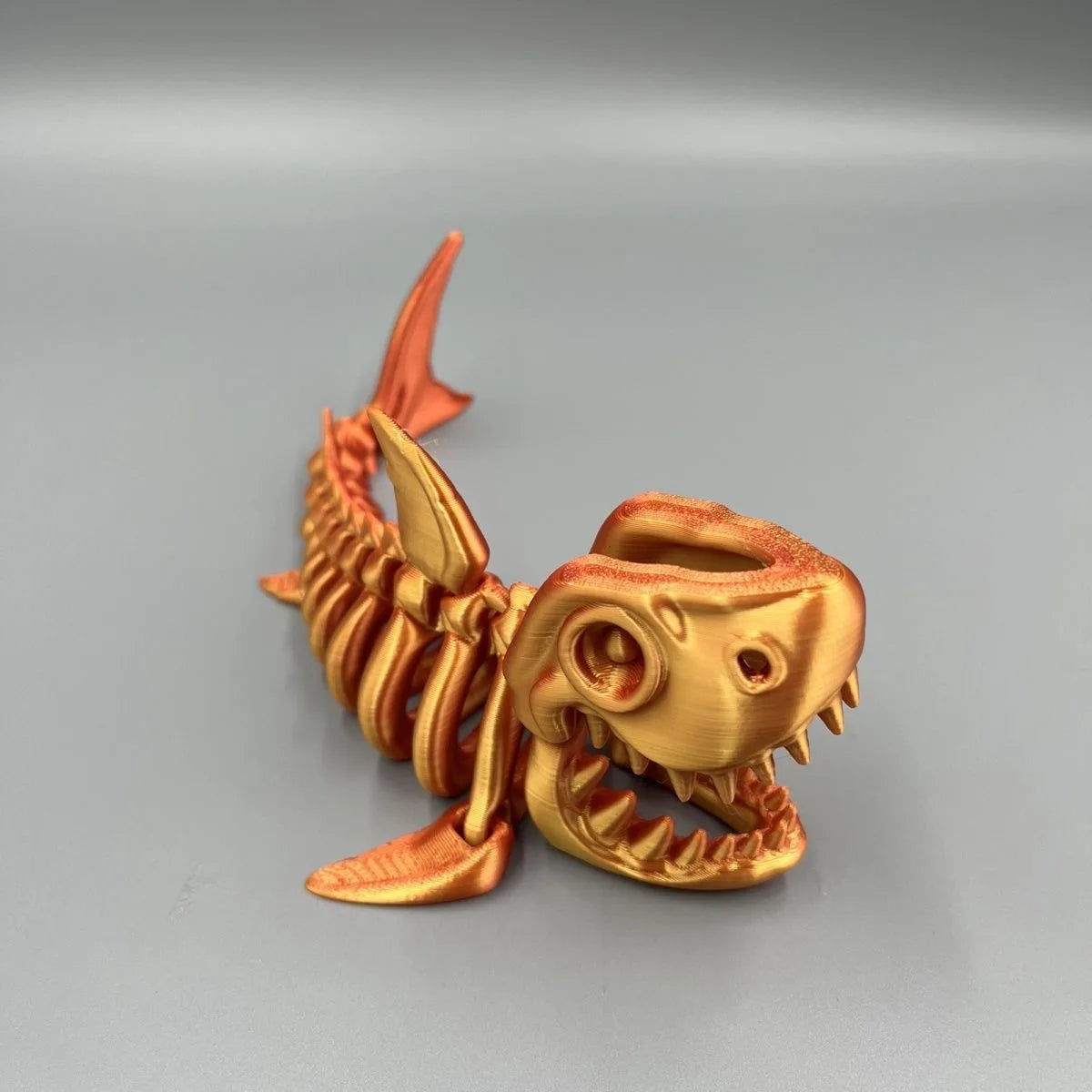 3D Printing Shark Skeleton Figurine: A Distinctive and Memorable Collectible Toy - Bilankas.world