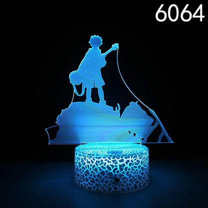 Nighdn 3D Guitar/Music Illusion Night Light – Perfect Gift for Music Lovers | Cool Décor for Home, Office & Bedroom