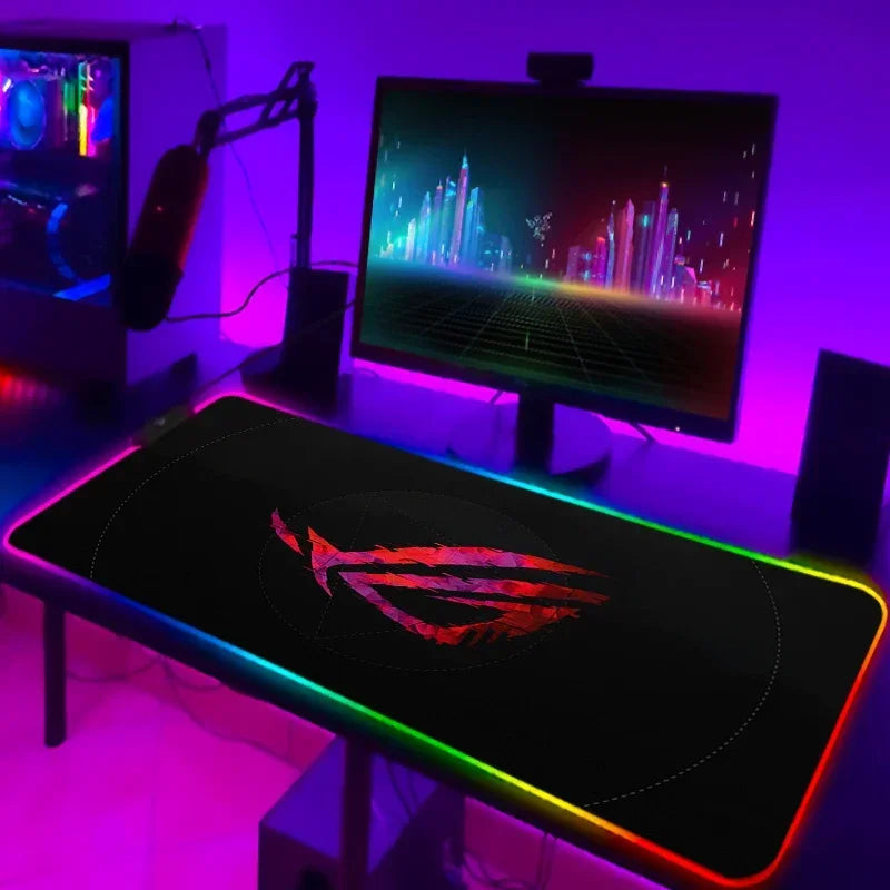 ROG Cool RGB Mouse Pad – XXL Gaming & Office Desk Mat
