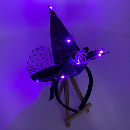 Illuminate the Party: Colorful LED Light-Up Headband - The Ultimate Fun Gift for Nightclubs, Raves, and Bachelor Parties