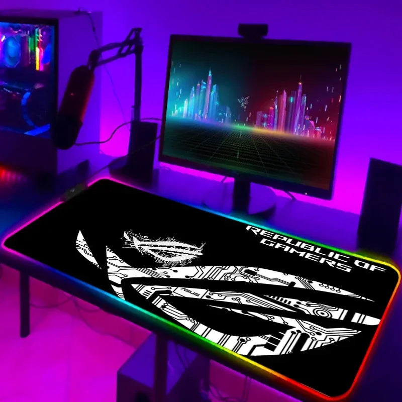 ROG Cool RGB Mouse Pad – XXL Gaming & Office Desk Mat