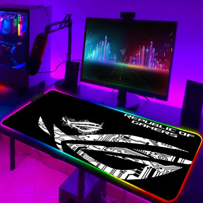 ROG Cool RGB Mouse Pad – XXL Gaming & Office Desk Mat