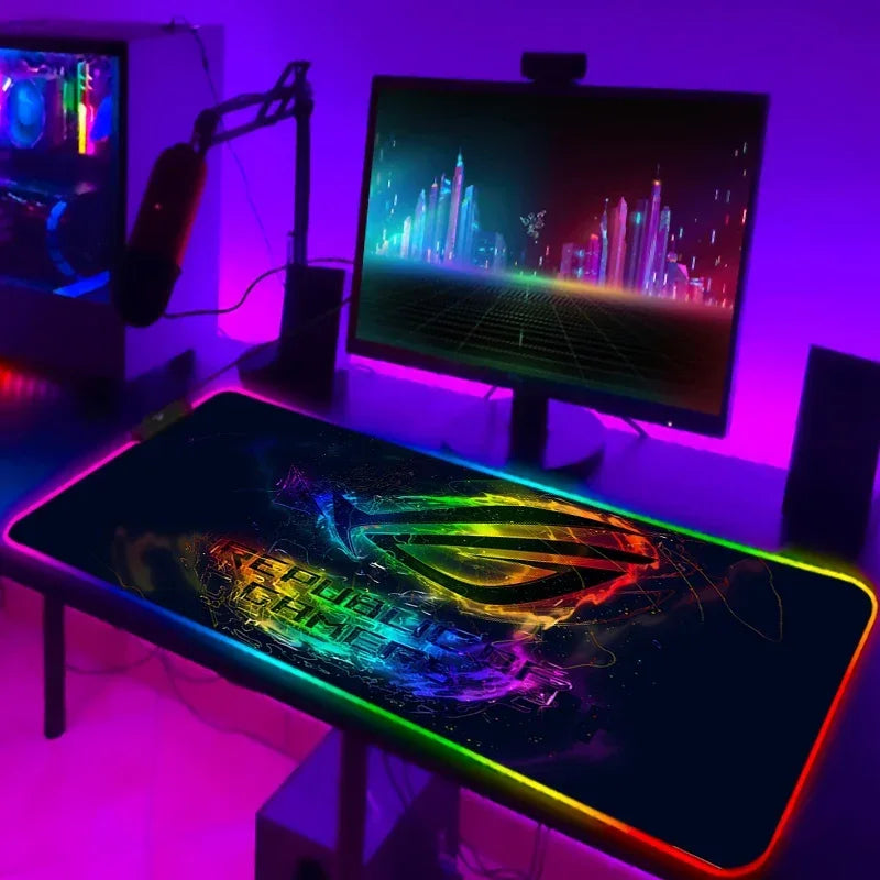 ROG Cool RGB Mouse Pad – XXL Gaming & Office Desk Mat