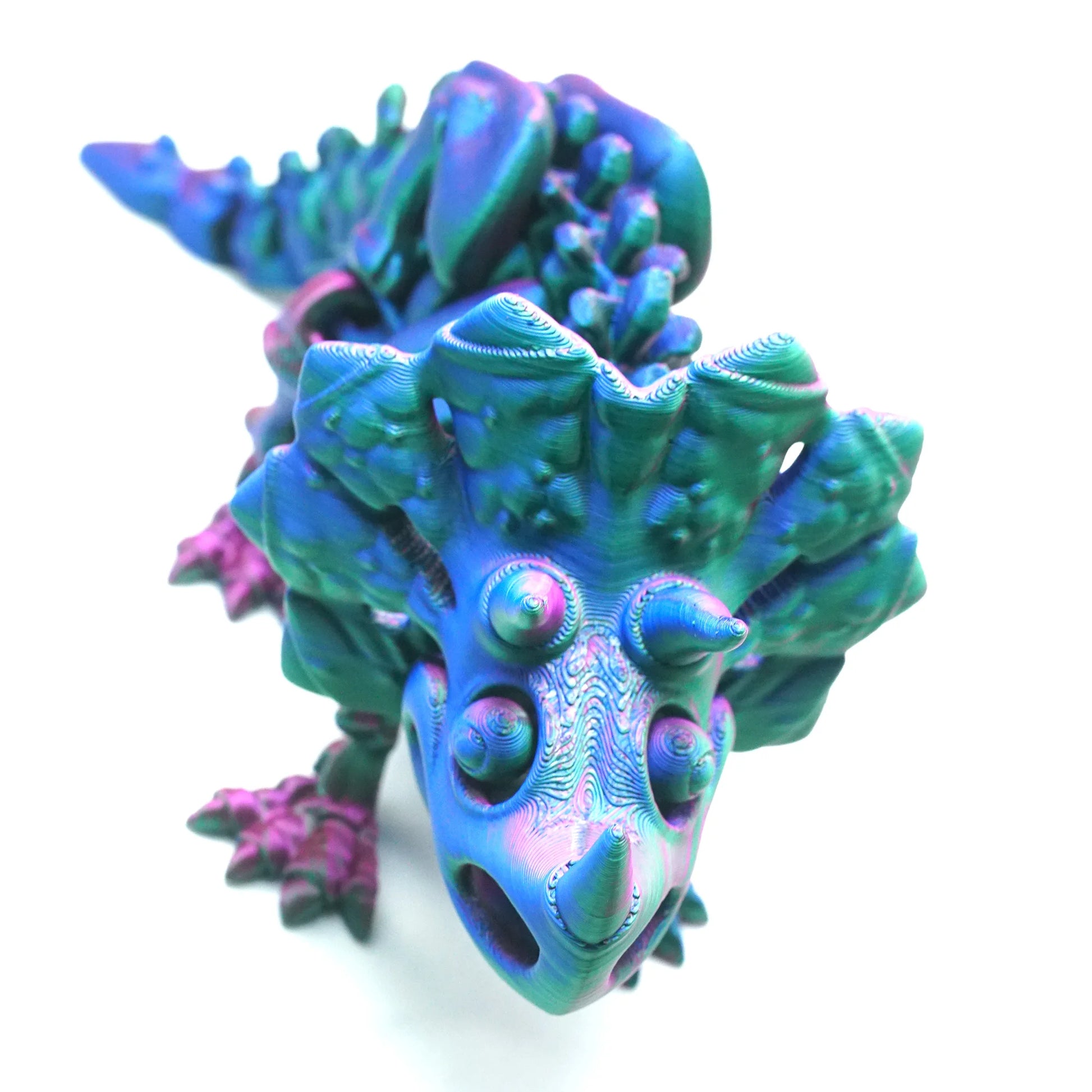 3D Printed skull Triceratop Figurine: A Special and Intriguing Collectible Toy - Bilankas.world