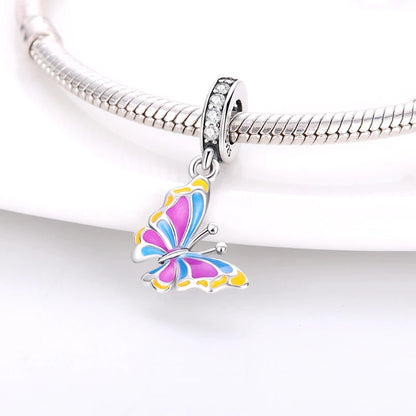Glowing Elegance: 925 Sterling Silver Charm Beads for 3mm Bracelets – A Radiant Gift Choice