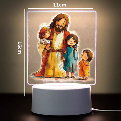 Light of Peace – 3D Table Lamp for Any Space