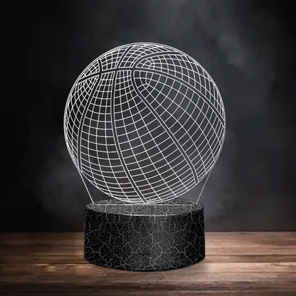 Lava Black 3D LED Night Light Neon Sign Lamp - Christmas Decorations, Bedroom & Wedding Gifts, Birthday Decor