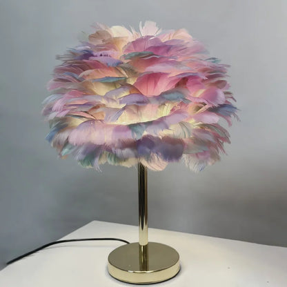 Whisper Glow – Feather Lamp for Calm Corners and Cozy Nights