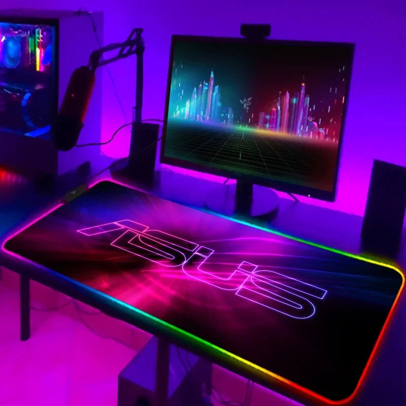 ROG Cool RGB Mouse Pad – XXL Gaming & Office Desk Mat