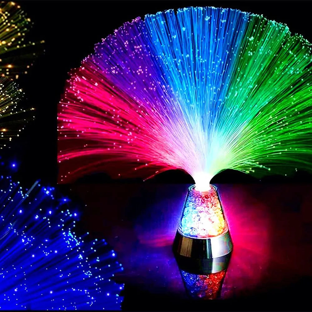 Illuminating Fiber Optic LED Light – A Desktop Glow for Every Occasion