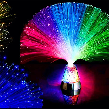 Illuminating Fiber Optic LED Light – A Desktop Glow for Every Occasion