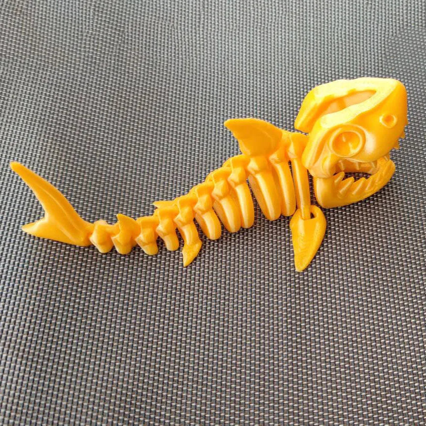 3D Printing Shark Skeleton Figurine: A Distinctive and Memorable Collectible Toy - Bilankas.world