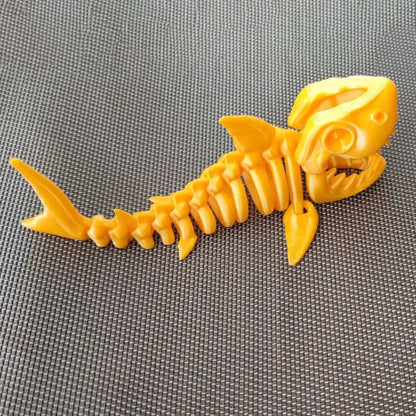 3D Printing Shark Skeleton Figurine: A Distinctive and Memorable Collectible Toy - Bilankas.world