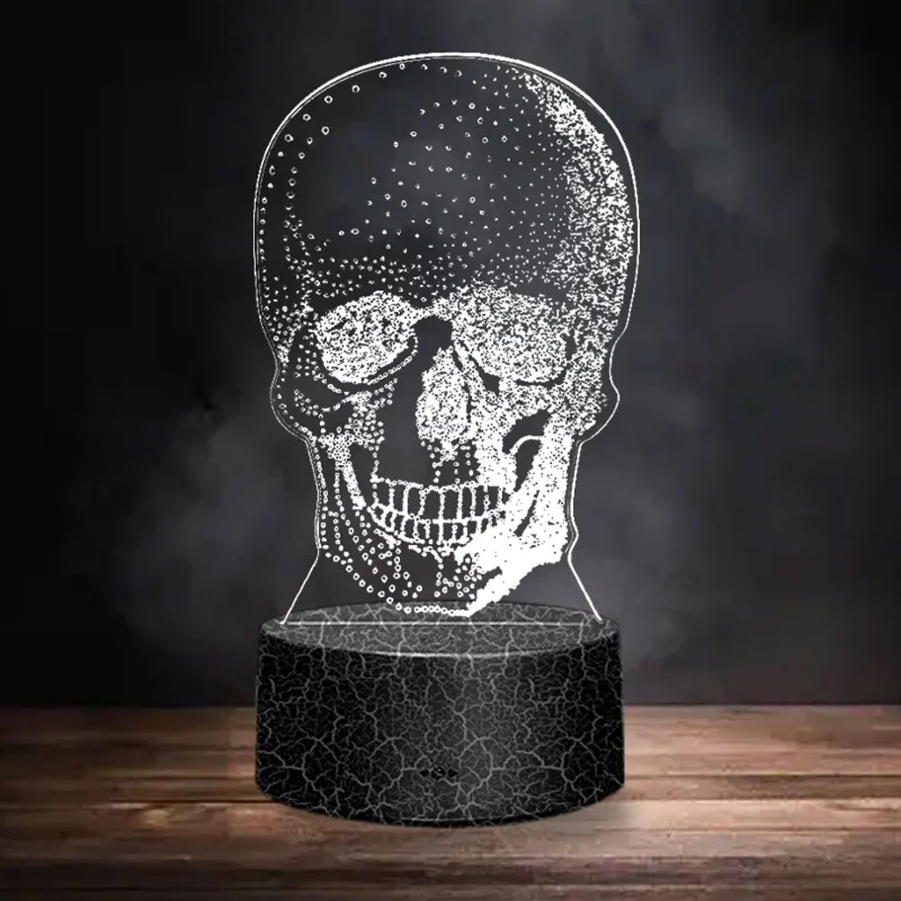 Lava Black 3D LED Night Light Neon Sign Lamp - Christmas Decorations, Bedroom & Wedding Gifts, Birthday Decor