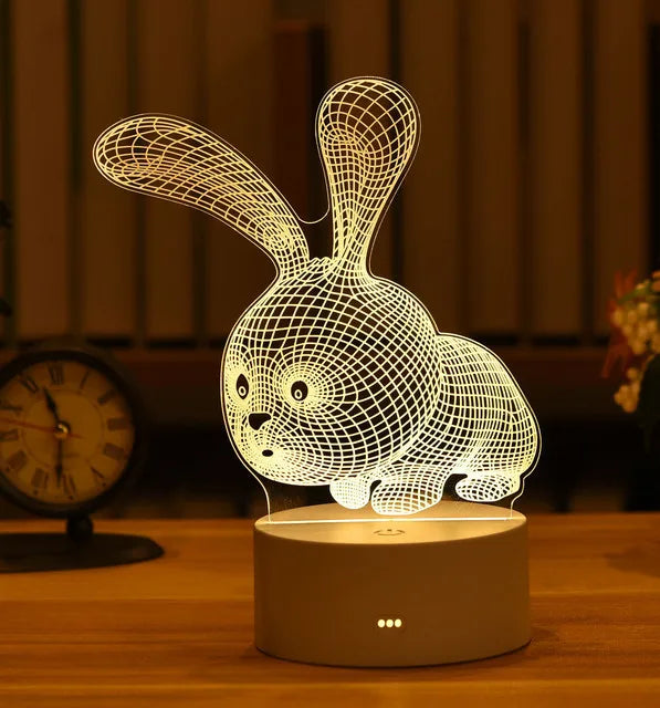 Unique LED Night Light – Versatile Styles like Note Board and More - Perfect Gift for Kids & Loved Ones - Bilankas.world