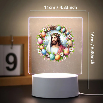 Light of Peace – 3D Table Lamp for Any Space
