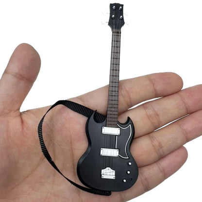 Miniature 1/12 Scale Guitar – High-Detail Dollhouse Music Decor Figurine