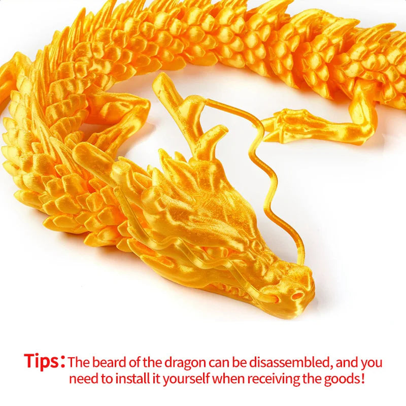 3D Printed Loong Dragon Figurine: An Innovative and Engaging Collectible Toy - Bilankas.world