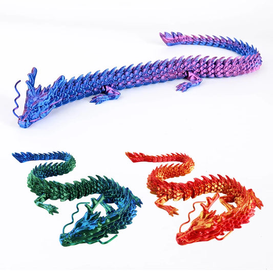 3D Printed Dragon Figurine: An Exceptional and Striking Collectible Toy - Bilankas.world