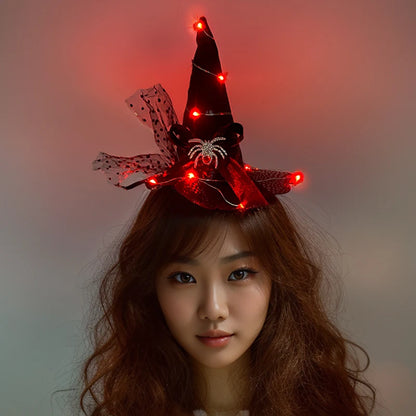 Illuminate the Party: Colorful LED Light-Up Headband - The Ultimate Fun Gift for Nightclubs, Raves, and Bachelor Parties
