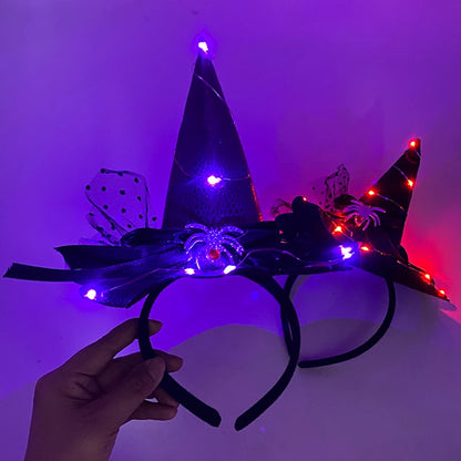 Illuminate the Party: Colorful LED Light-Up Headband - The Ultimate Fun Gift for Nightclubs, Raves, and Bachelor Parties