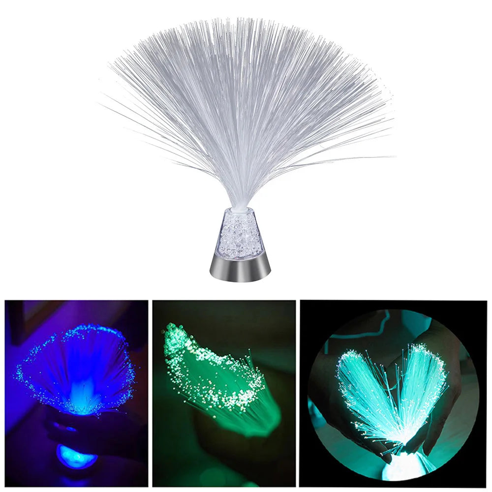 Illuminating Fiber Optic LED Light – A Desktop Glow for Every Occasion