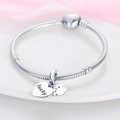 Glowing Elegance: 925 Sterling Silver Charm Beads for 3mm Bracelets – A Radiant Gift Choice