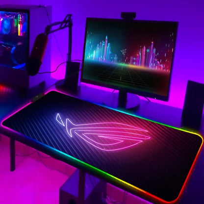 ROG Cool RGB Mouse Pad – XXL Gaming & Office Desk Mat