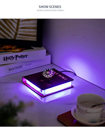 Magnetic Levitating Cross – Floating Christian Cross LED Night Light Desktop Decoration