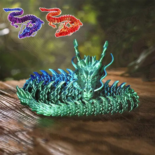 3D Printing Loong Dragon Figurine: A Fascinating and Unusual Collectible Toy - Bilankas.world