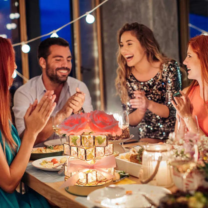 LED Crystal Rose Table Lamp – Magical Glow for Cozy Moments 🌹✨