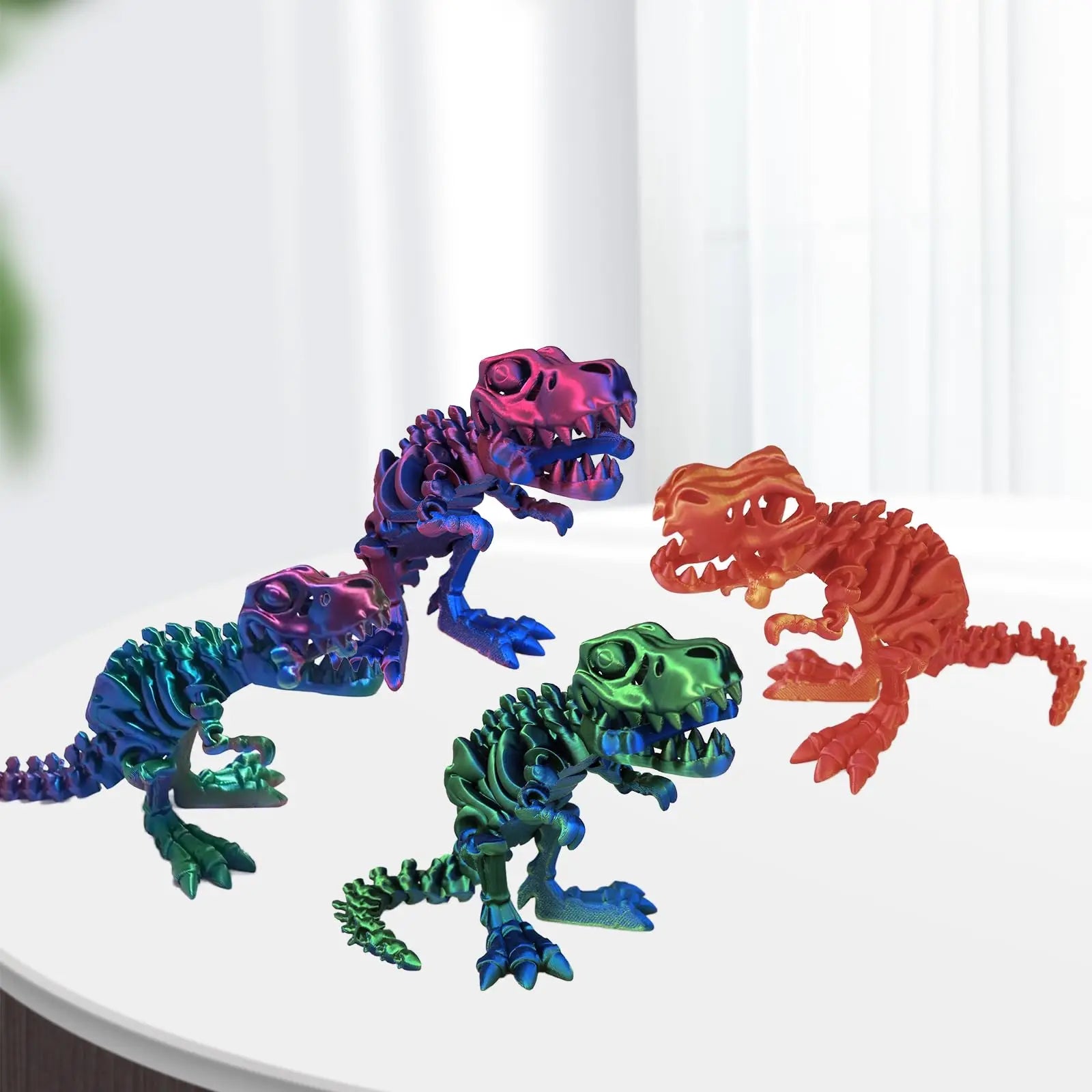 3D Printed Tyrannosaurus Rex Skeleton Figurine: A Fun and Enchanting Collectible Toy - Bilankas.world