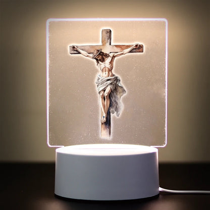 Light of Peace – 3D Table Lamp for Any Space