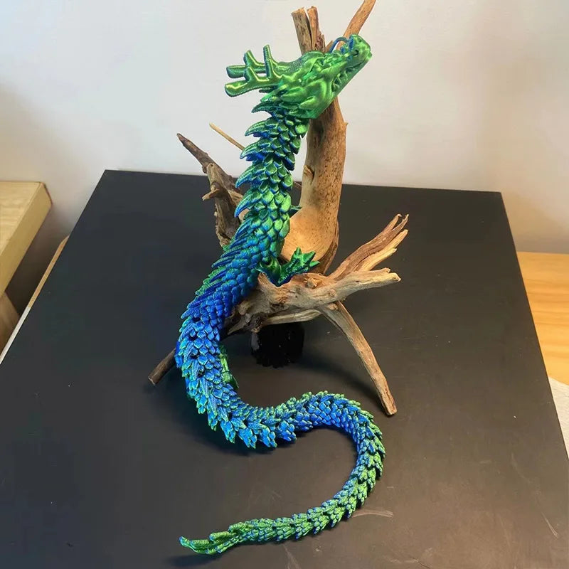 3D Printed Loong Dragon Figurine: An Innovative and Engaging Collectible Toy - Bilankas.world