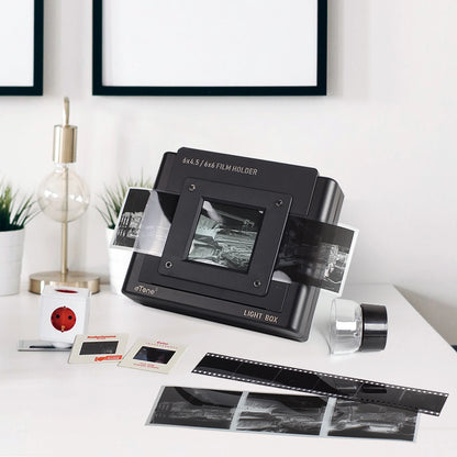 Multi-Format Film Scanner Light Box for 135, 120, and 4X5 Slides & Negatives to Digital Conversion - Bilankas.world
