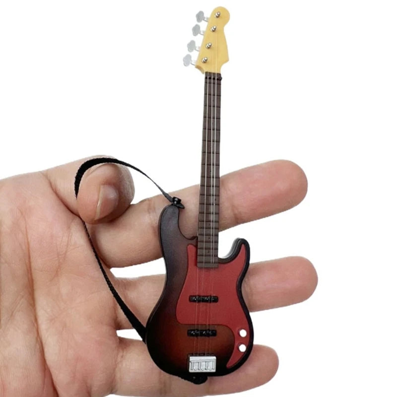 Miniature 1/12 Scale Guitar – High-Detail Dollhouse Music Decor Figurine