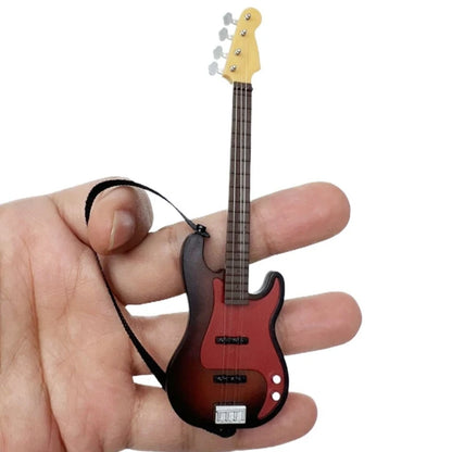 Miniature 1/12 Scale Guitar – High-Detail Dollhouse Music Decor Figurine