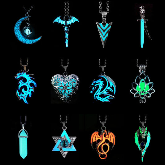 Luminous Necklace: A Fluorescent Antique Vintage Treasure - Bilankas.world
