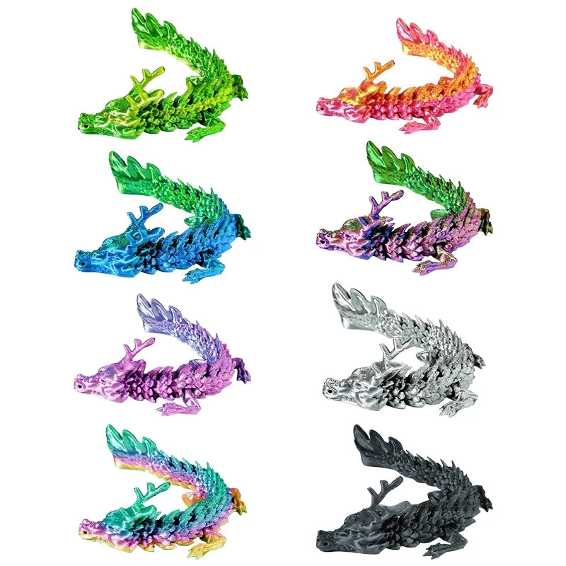 3D Printing Loong Dragon Figurine: A Fascinating and Unusual Collectible Toy - Bilankas.world