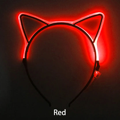 Illuminate the Party: Colorful LED Light-Up Headband - The Ultimate Fun Gift for Nightclubs, Raves, and Bachelor Parties