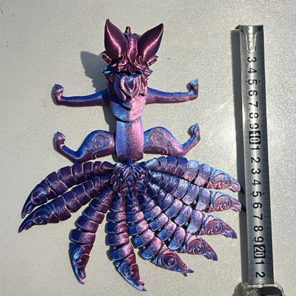 3D Printed Fine-tailed Fox Figurine: A Remarkable and Eye-Catching Collectible Toy - Bilankas.world