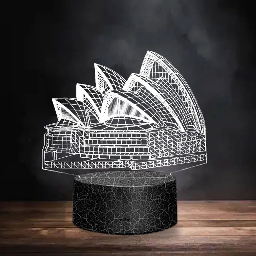 Lava Black 3D LED Night Light Neon Sign Lamp - Christmas Decorations, Bedroom & Wedding Gifts, Birthday Decor