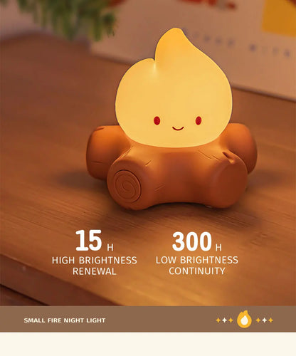 Rechargeable Cute Tree Stump Night Lamp – Cozy LED Glow for Bedrooms & Relaxing Spaces