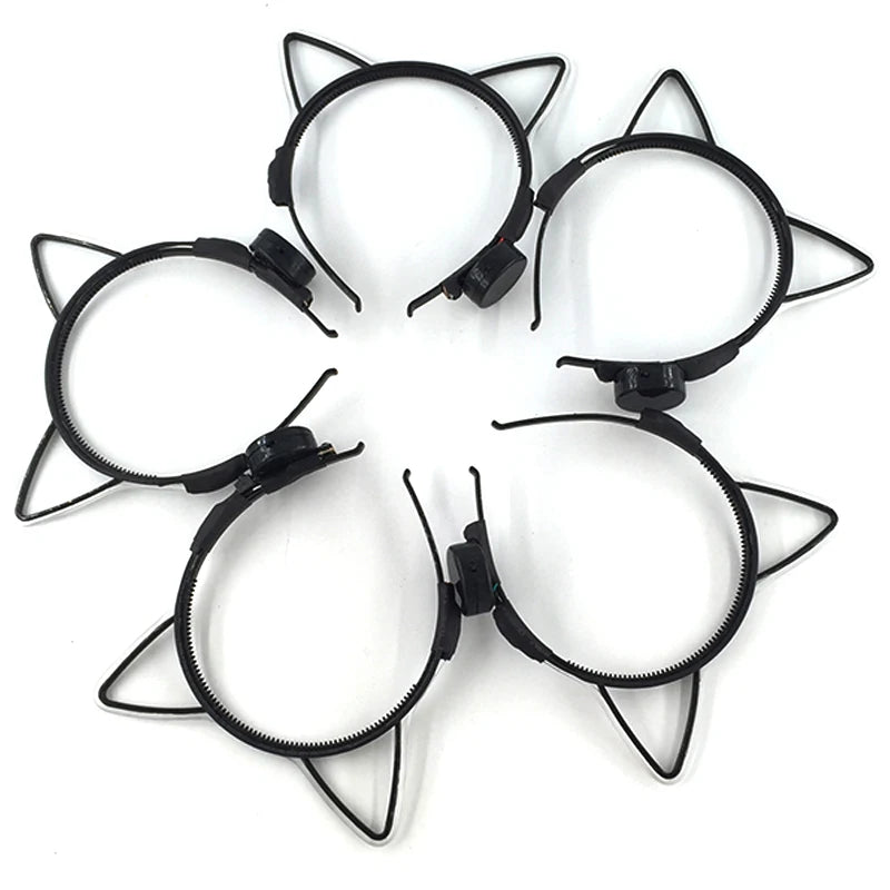 Illuminate the Party: Colorful LED Light-Up Headband - The Ultimate Fun Gift for Nightclubs, Raves, and Bachelor Parties