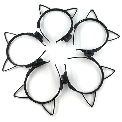 Illuminate the Party: Colorful LED Light-Up Headband - The Ultimate Fun Gift for Nightclubs, Raves, and Bachelor Parties