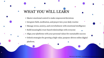THE P.R.A.Y METHOD™ Emotional Mastery Course