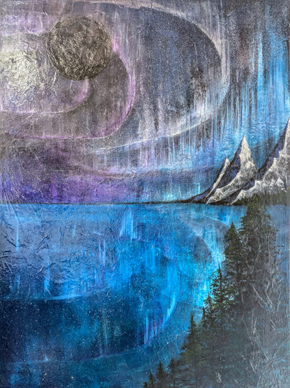 “Into the Light” – Original Mixed Media Painting (One of One)