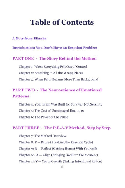 THE P.R.A.Y METHOD™ Emotional Mastery Course