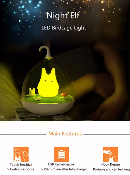 Birdcage LED Night Light