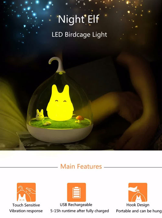 Birdcage LED Night Light